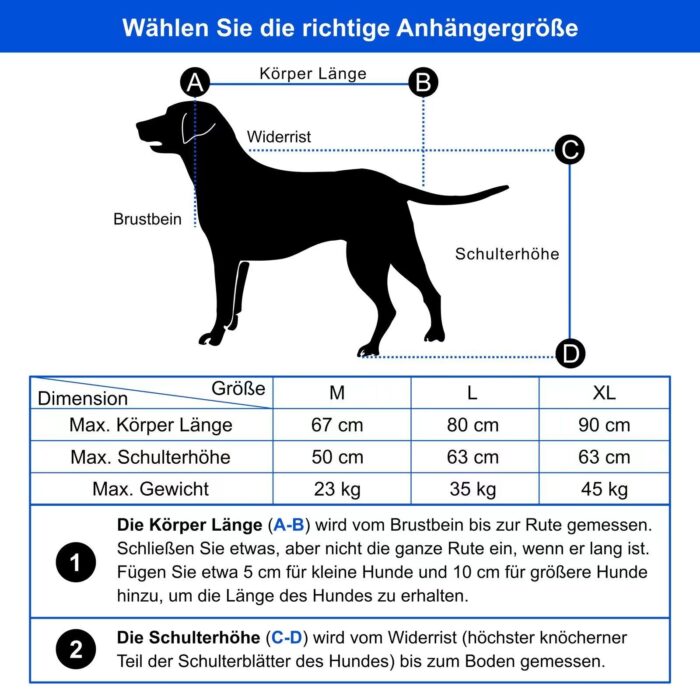 Hundeanhänger Tiggo VS Pets Medium & Buggy - Grün Lemon – Bild 7