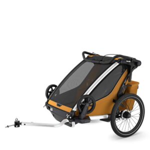 Kinderanhänger Thule Chariot Sport 2 - 2 Kinder - gold