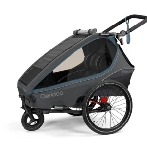 Kinderfahrradanhänger Qeridoo Kidgoo2 - Navy Blue