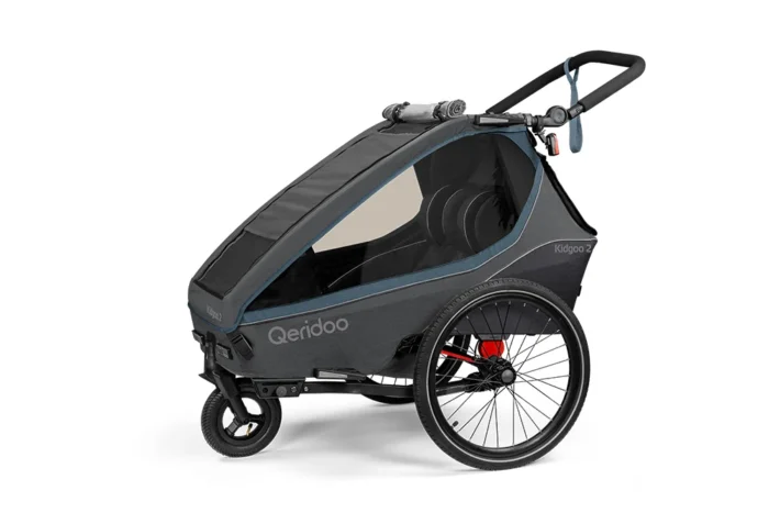 Kinderfahrradanhänger Qeridoo Kidgoo2 - Navy Blue
