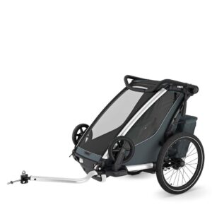 Kinderanhänger Thule Chariot Cross 2 - 1 Kind - dark slate