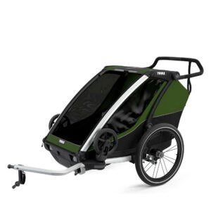 Kinderanhänger Thule Chariot Cab 2 - 1 Kind - cypress green