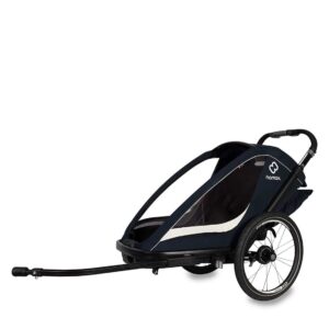 Kinderanhänger Hamax Breeze - 1 Kind - navy cream
