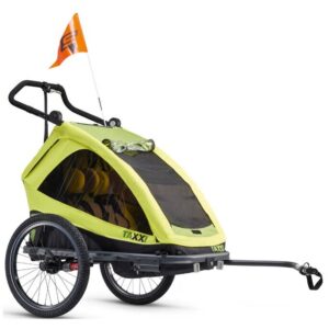 Kinderanhänger TAXXI ELITE for two - Gelb | lemon