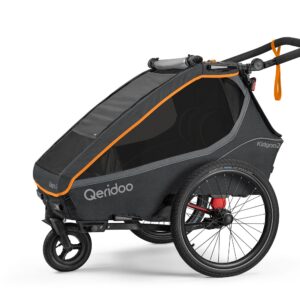 Kinderfahrradanhänger Qeridoo Kidgoo2 - FIDLOCK Edition