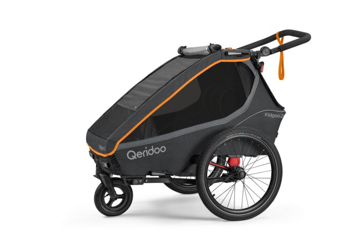 Kinderfahrradanhänger Qeridoo Kidgoo2 - FIDLOCK Edition