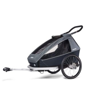 Kinderanhänger Croozer Kid Vaaya 1 - graphite blue
